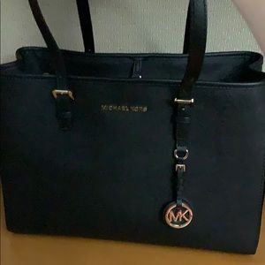 Michael Kors Black Tote and Wallet